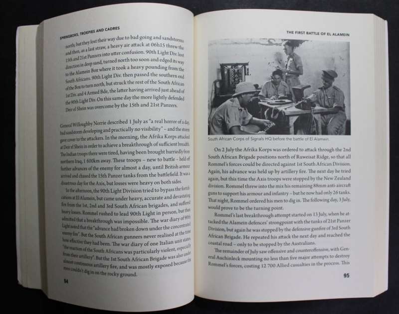 Springboks, Troepies and Cadres, Stories of the SA Army 1912-2012 by David Williams, Softcover Book