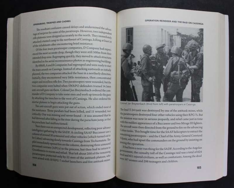 Springboks, Troepies and Cadres, Stories of the SA Army 1912-2012 by David Williams, Softcover Book