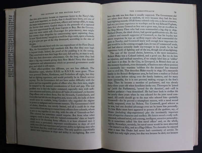 The History Of The British Navy by Michael Lewis, Hardcover Book