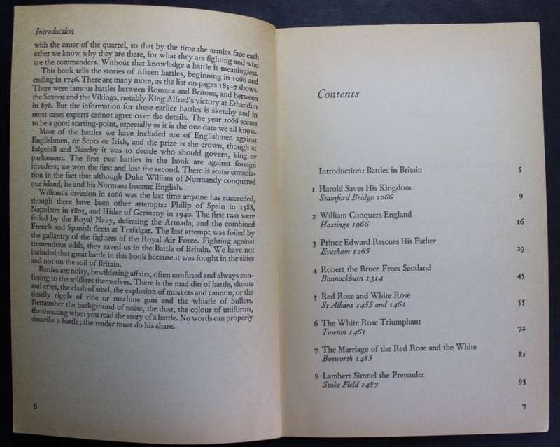 Battles and Battlefields by David Scott Daniell, Softcover Book