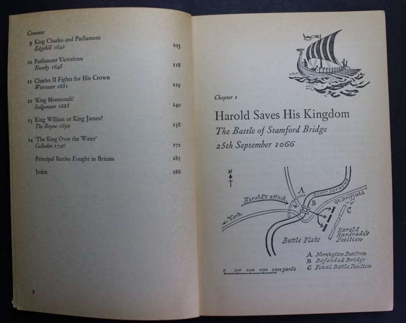 Battles and Battlefields by David Scott Daniell, Softcover Book