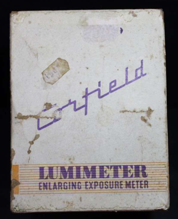 Vintage Corfield Lumimeter, Enlarging Exposure Meter in Original Box