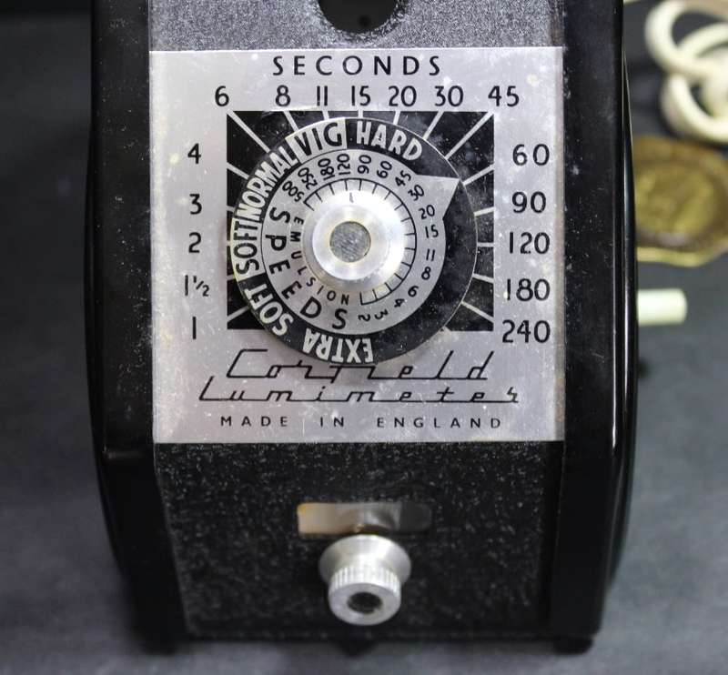 Vintage Corfield Lumimeter, Enlarging Exposure Meter in Original Box