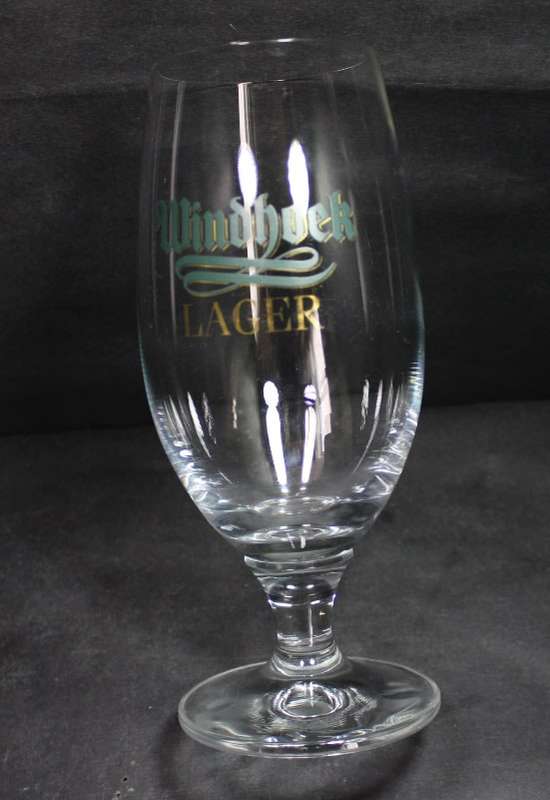 Windhoek Lager Beer Glass with Stem.