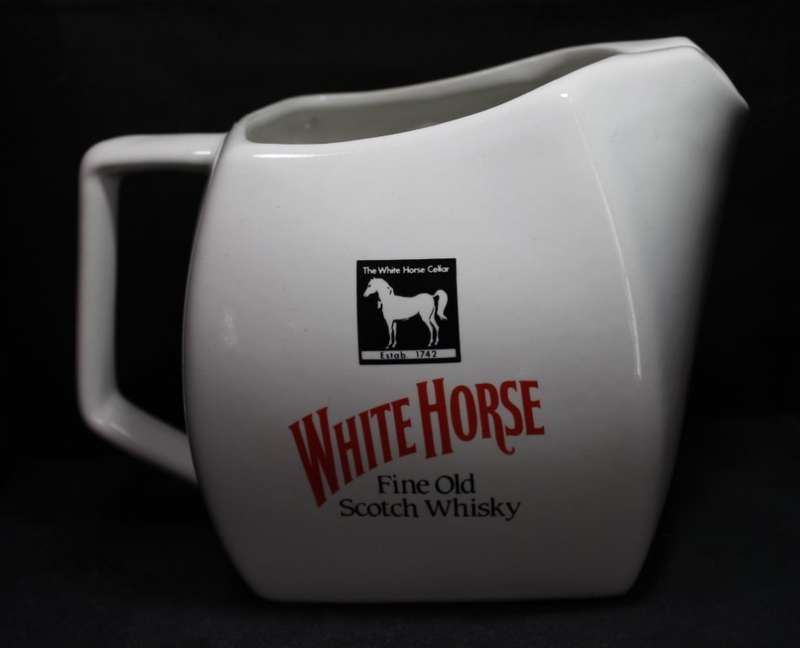 White Horse Scotch Whisky Water Jug