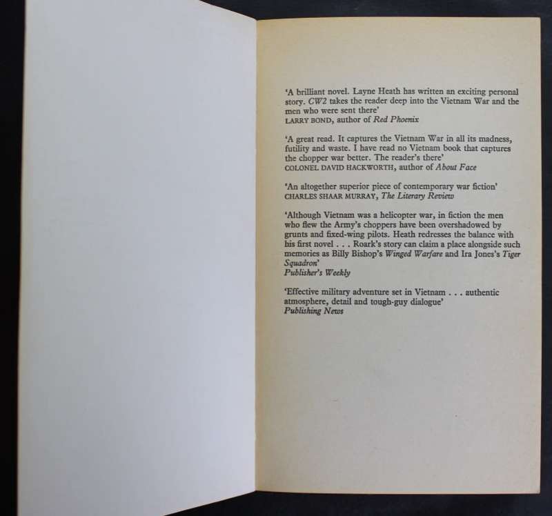 CW2 by Layne Heath, Softcover Book