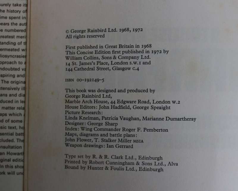 A Concise History of Warfare by Field-Marshal Viscount Montgomery of Alamein, Concise Edition, Hardc