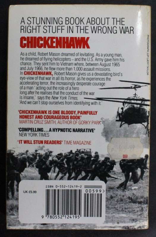 Chickenhawk by Robert Mason, Softcover Book