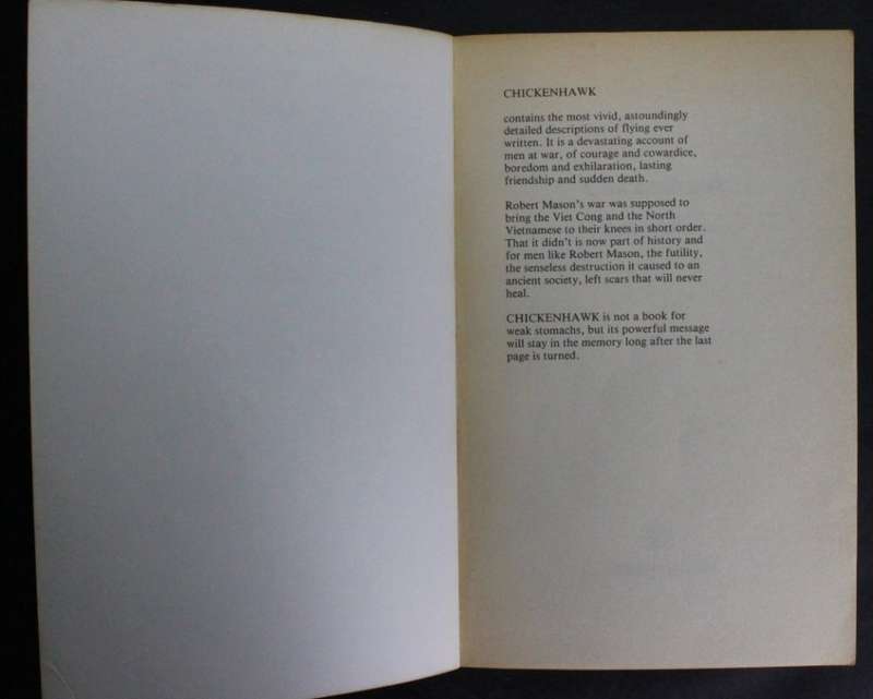 Chickenhawk by Robert Mason, Softcover Book