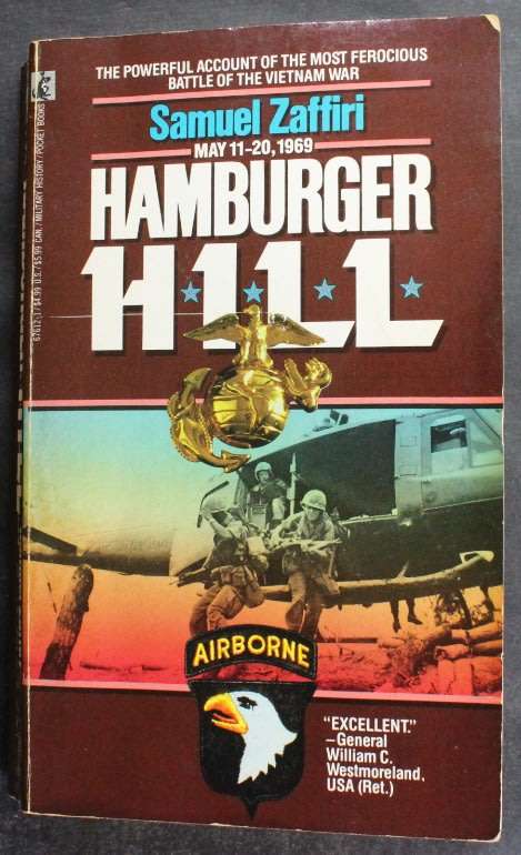 Hamburger Hill by Samuel Zaffiri, Softcover Book