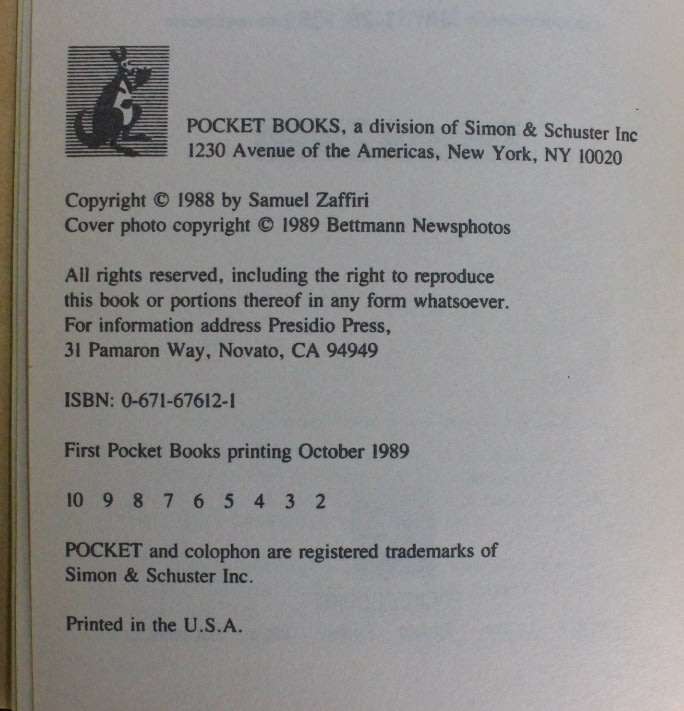 Hamburger Hill by Samuel Zaffiri, Softcover Book
