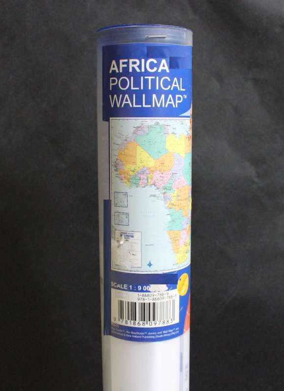 Africa Political Map In Tube, 2nd Edition