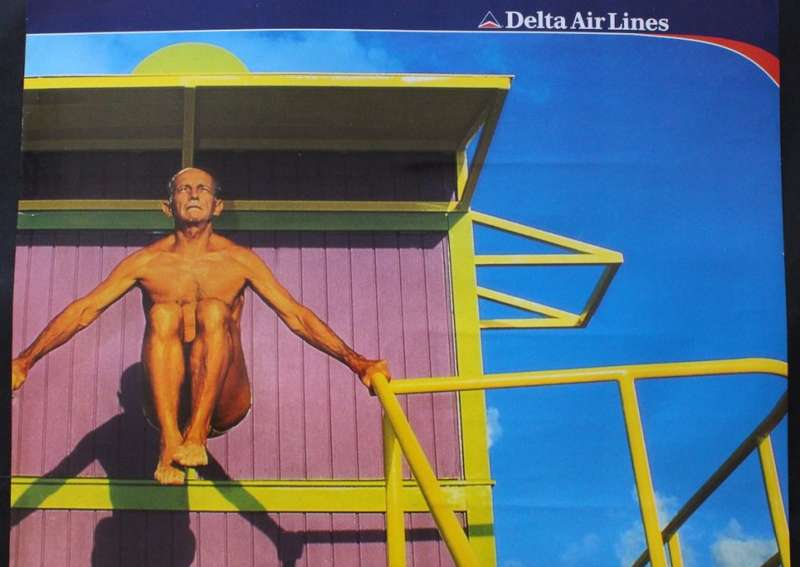 Delta Air Lines Florida Travel Poster