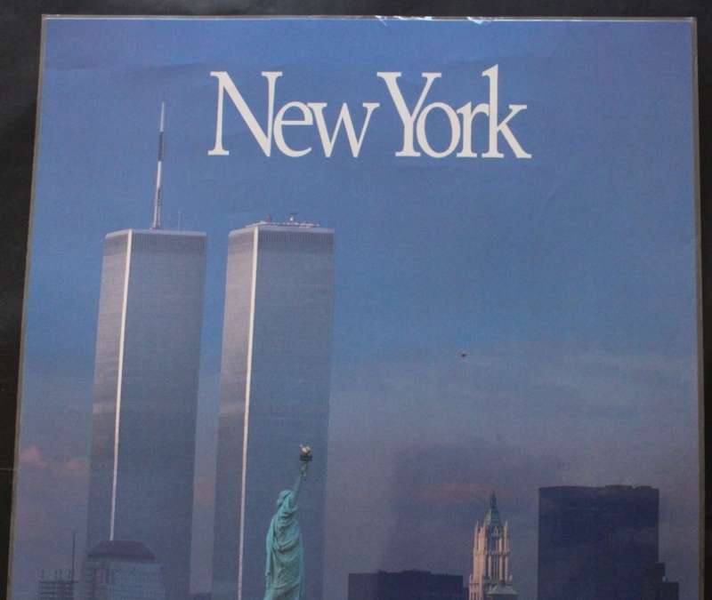 Delta Air Lines New York Travel Poster.
