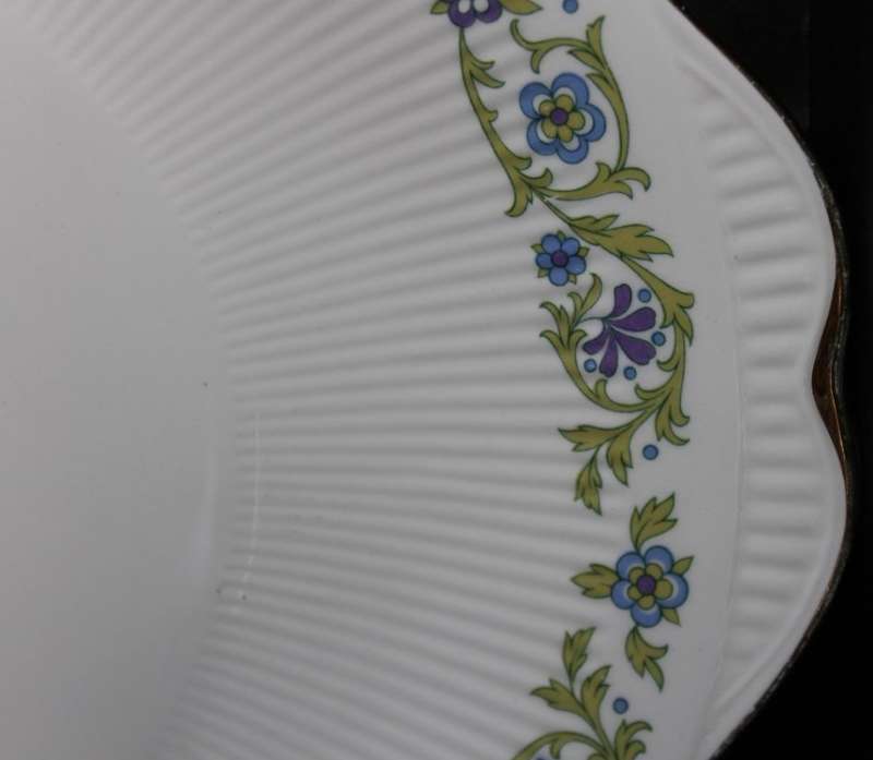 Fine Bone China Cake Plate by Paragon, Pandora Pattern