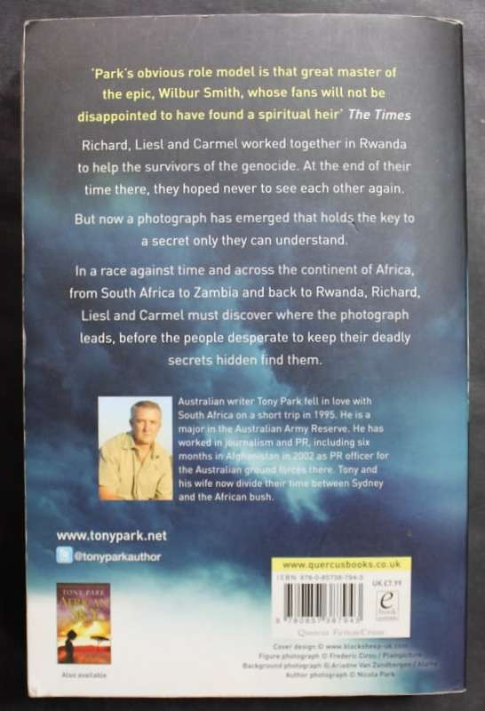 Dark Heart by Tony Park, Softcover Book