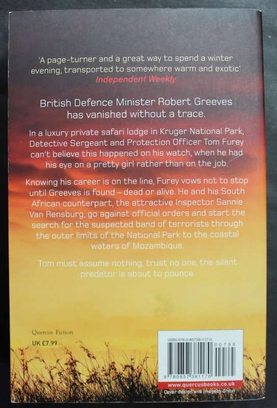 Silent Predator by Tony Park, Softcover Book