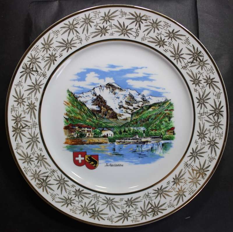 Interlaken Decorative Wall Plate by Tirscenreuth Bavaria
