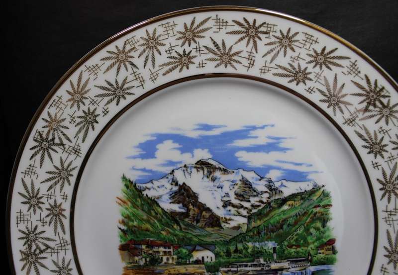 Interlaken Decorative Wall Plate by Tirscenreuth Bavaria