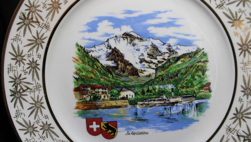 Interlaken Decorative Wall Plate by Tirscenreuth Bavaria