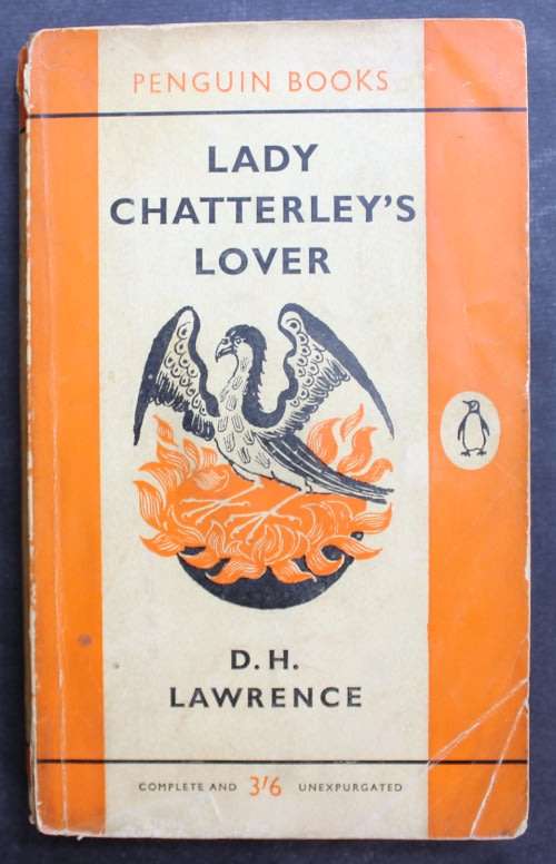Lady Chatterley`s Lover by D H Lawrence, Softcover Book Penguin 1960 Edition.