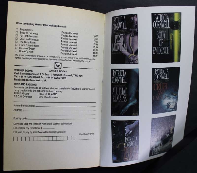 Unnatural Exposure by Patricia Cornwell, Softcover Book