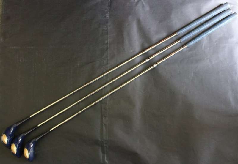 Set of 3 Vintage Ram Ladies Woods, Golden Girl 1, 3 and 5 Wood Golf Club