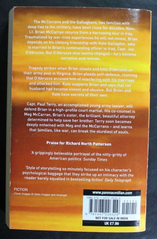 In the Name Of Honour by Richard North Patterson, Softcover Book