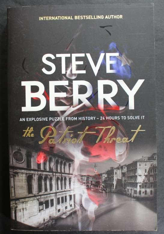 The Patriot Threat by Steve Berry, Softcover Book