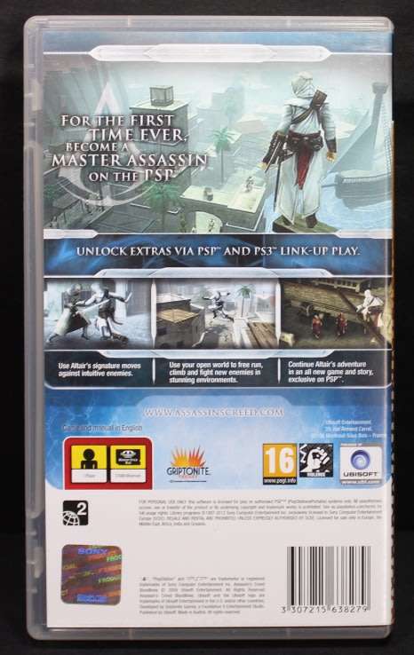 PSP Essentials Assassin`s Creed `Bloodlines` Edition by Ubisoft