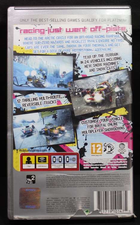 PSP Motor Storm `Arctic Edge` Edition by Platinum