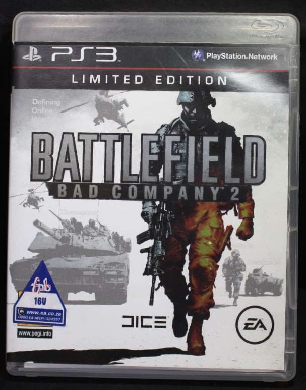 PS3 Battlefield `Bad Company 2` by Electronic Arts