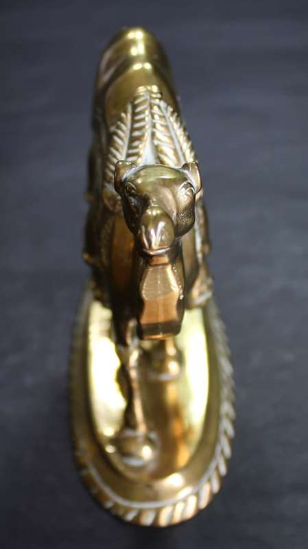 Solid Brass Camel Ornamental Figurine