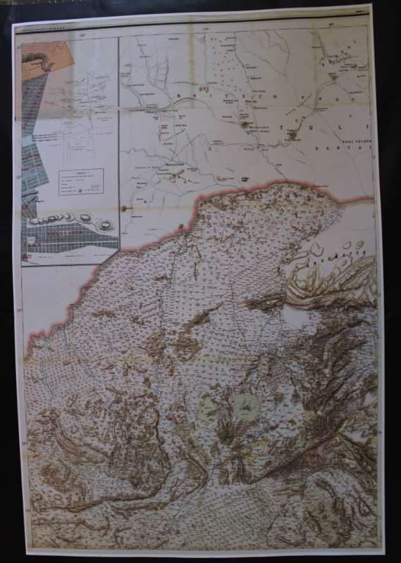 Jeppes Map Of The Transvaal 1899, Reproduction Print Wall Map Northern Tvl