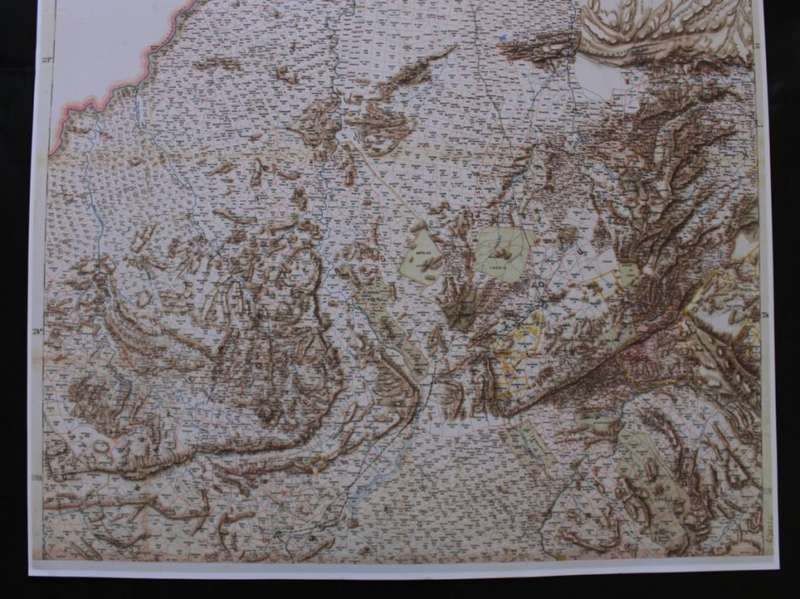 Jeppes Map Of The Transvaal 1899, Reproduction Print Wall Map Northern Tvl