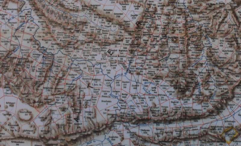 Jeppes Map Of The Transvaal 1899, Reproduction Print Wall Map Northern Tvl