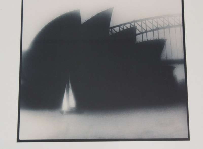 Robert Billington `Sydney Opera House` Framed Sepia Photograph