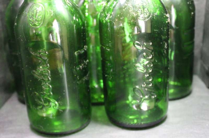Set of 5 x Glass Grolsch Bottles with Swing Top Seals