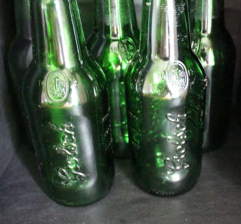 Set of 5 x Glass Grolsch Bottles with Swing Top Seals