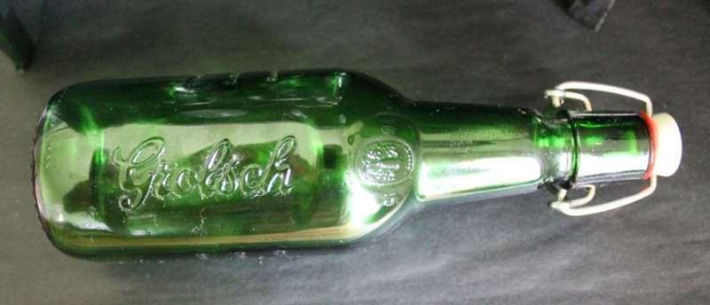 Set of 5 x Glass Grolsch Bottles with Swing Top Seals