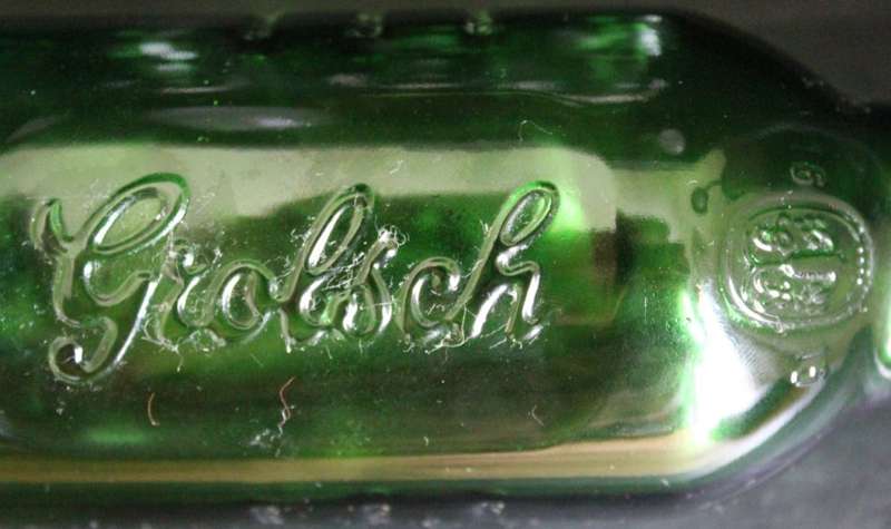 Set of 5 x Glass Grolsch Bottles with Swing Top Seals
