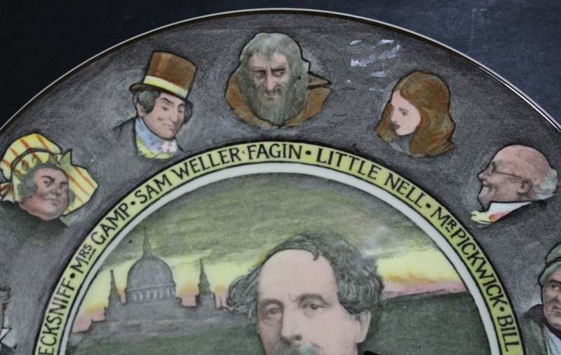 Dickens Characters Decorative Wall Plate by Royal Doulton