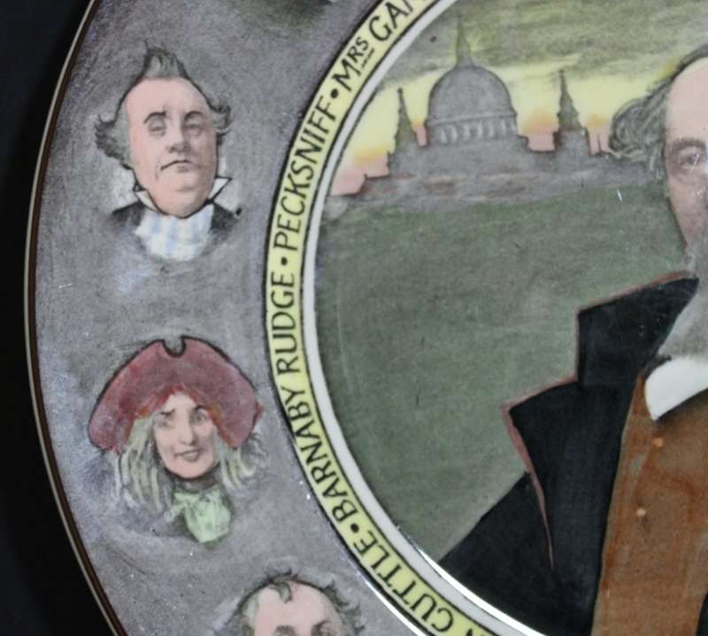 Dickens Characters Decorative Wall Plate by Royal Doulton