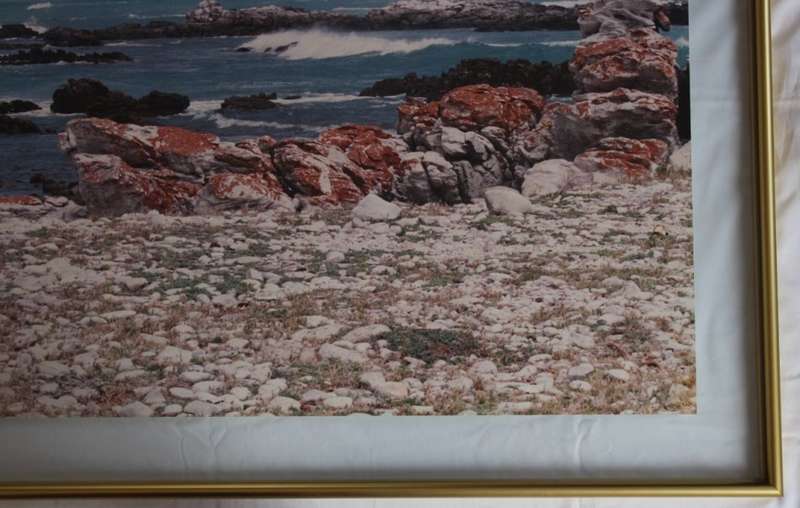 Cape Agulhas, Southern Tip Of Africa Large Framed Colour Photograph