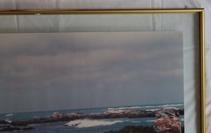 Cape Agulhas, Southern Tip Of Africa Large Framed Colour Photograph