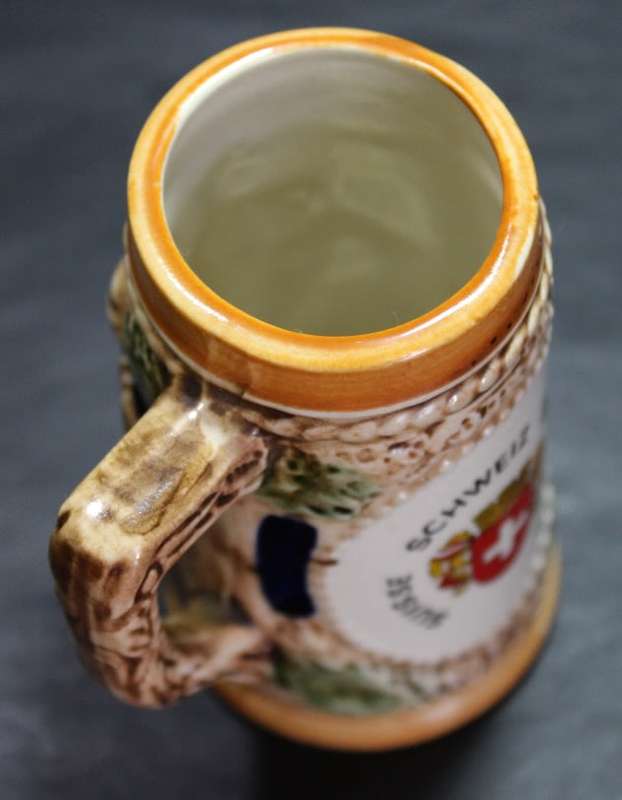 Ornamental Miniature Suisse Beer Stein