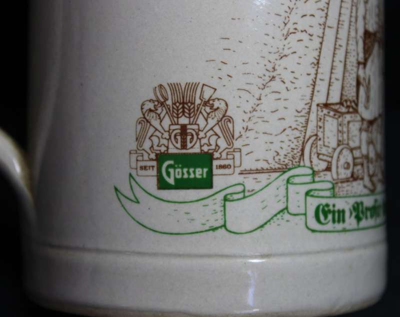Goss Brewery Austria Gosser Seit 1860 Beer Mug