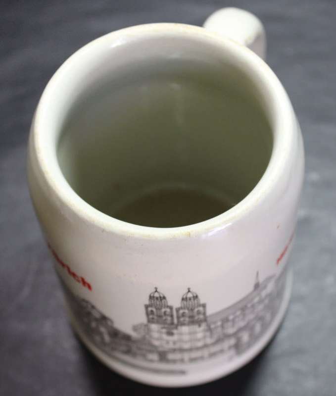 Hurlimann Bier Aus Zurich Swiss Beer Mug.