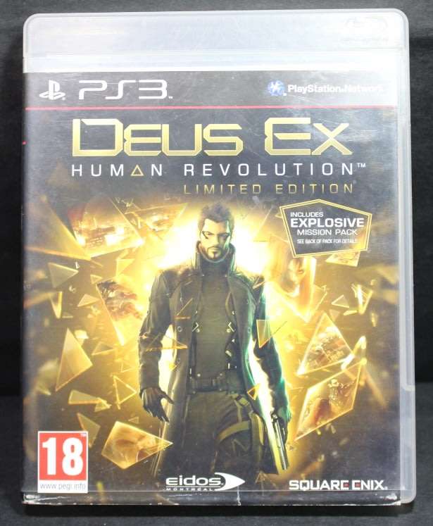 PS3 Deus Ex `Human Revolution` Limited Edition by Square Enix
