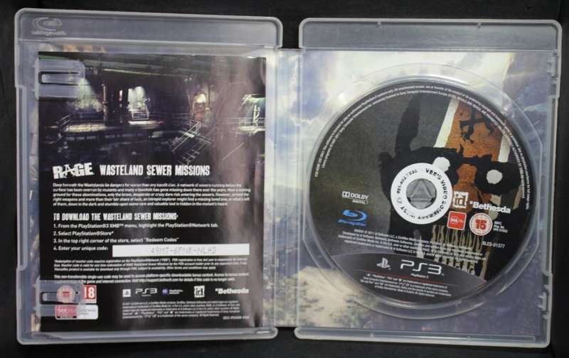 PS3 Rage by Bethesda